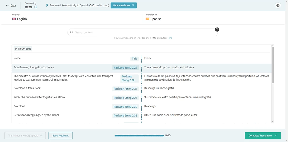 WPML Translation Editor