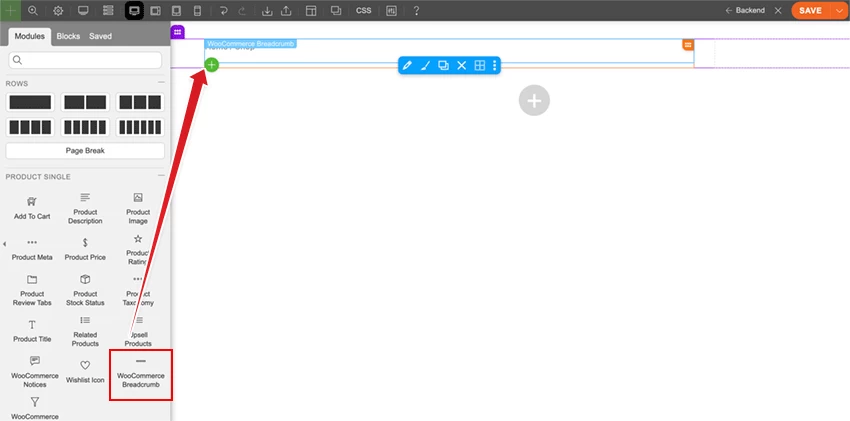 WooCommerce Breadcrumb