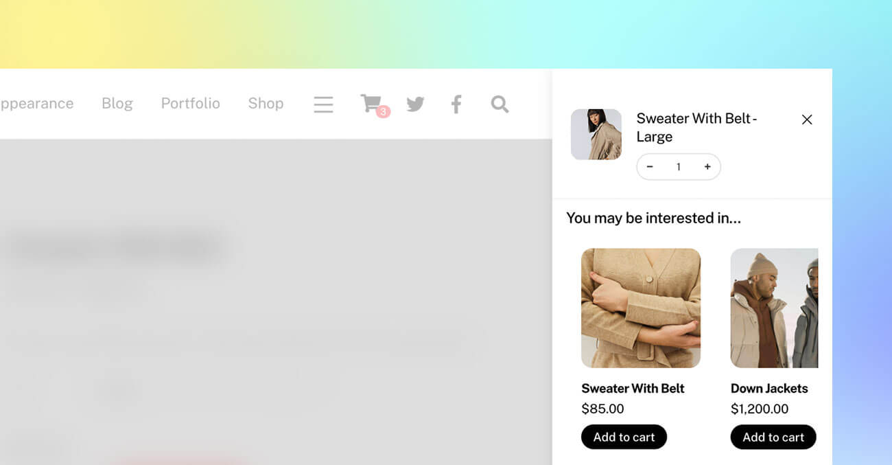 New Themify Update: Ajax Cart Quantity Input, Cross-Sell Products, and More Design Controls